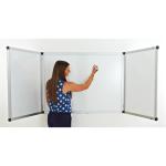 Confidential Winged 2dr Magnetic Whiteboard-1500 x 1200mm WAWM-1512-98