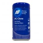 AF PC-Clene Anti-Static Cleaning Wipes Tub (Pack of 100) PCC100 AFI50002