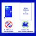 AF Phone-Clene Telephone Wipe Sachets (Pack of 100) APHC100 AFI50012