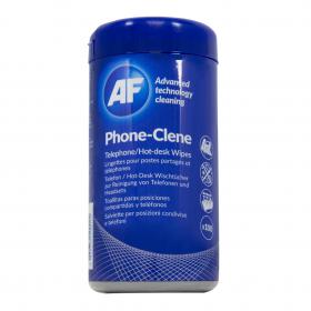 AF Phone-Clene Telephone Wipes Tub (Pack of 100) APHC100T AFI50104