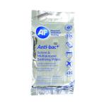 AF Antibacterial Sanitising Screen Wipes (Pack of 25) ABTW025P AFI50910
