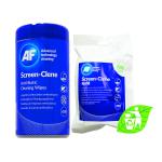 AF Screen-Clene Anti-Static Wipes (Pack of 100) FOC Screen-Clene Refill AFI838860