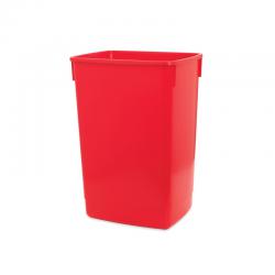 Addis 60 Litre Flip Top Bin Base Red 510899 AG01400