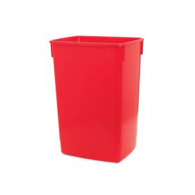 Addis 60 Litre Flip Top Bin Base Red 510899 AG01400