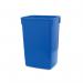 The photograph features a bright blue Addis 60 Litre Flip Top Bin Base, with a sturdy and spacious design. The surface is smooth and glossy, with the Addis logo prominently displayed on the lid. The flip-top lid allows for easy access, while the 60 litre capacity makes it perfect for larger households or commercial settings. A functional and durable addition to any waste management system.