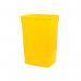 Addis 60 Litre Flip Top Bin Yellow Base 510901 AG03887