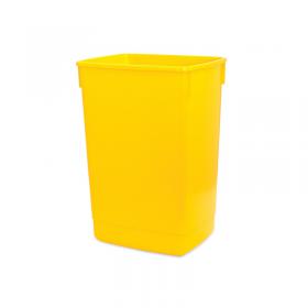 Addis 60 Litre Flip Top Bin Base Yellow 510901 AG03887