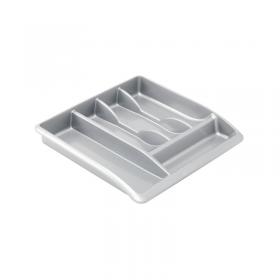 Addis Cutlery Tray Metallic Grey 510855 AG05890