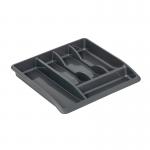 Addis Cutlery Tray Metallic Grey 510855 AG05890