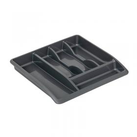 Addis Cutlery Tray Metallic Grey 510855 AG05890