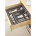 Addis Cutlery Tray Metallic Grey 510855 AG05890