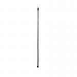 The image shows a long, sleek metallic broom handle with the brand name Addis engraved on it. The handle has a smooth texture and a shiny finish, giving it a modern and sophisticated look. It appears to be sturdy and well-made, with a comfortable grip for easy use.