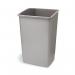 Addis 60 Litre Flip Top Bin Base Metallic for use with Addis 60 Litre Flip Top Bin 504896 AG11799