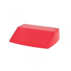 Addis 60 Litre Fliptop Bin Lid Red 512568 AG13882