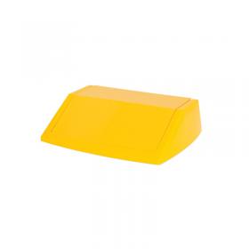 Addis Yellow 60 Litre Fliptop Bin Lid 512861 AG13948