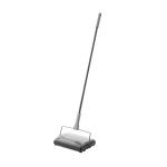 Addis Multi Surface Floor Sweeper Metallic (Large capacity bin for collecting dirt and dust) 515801 AG15225