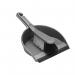 Addis Dustpan and Soft Brush Set Metallic (Serrated edge to clean brush bristles) 510390 AG51039