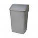 Addis Fliptop Bin 60 Litre Metallic Grey (Heavy duty commerical quality) AG813418 AG813418