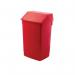 Addis Fliptop Bin 60 Litre Red AG813421 AG813421