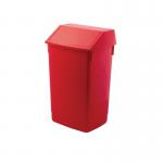 Addis Fliptop Bin 60 Litre Red AG813421 AG813421