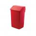 Addis Fliptop Bin 60 Litre Red AG813421 AG813421