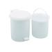 Addis Foot Pedal Vanity Bin 2.9 Litre White (Foot pedal for hygienic hands-free operation) 9872