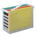Jalema Silky Touch Office Box With 5 Files Clear A65802600