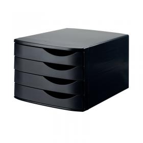 Jalema 4 Drawer Desktop Set Black 2686374299 AL00158