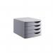 Jalema 4 Drawer Desktop Set Grey J26863GRY AL38701