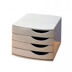 Jalema 4 Drawer Desktop Set Grey J26863GRY AL38701