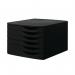 Jalema 6 Desktop Plastic Drawers Set Black J76319BLK AL98752