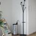 Alba Festival Coat Stand 350x350x1870mm Black PMFESTN ALB00865