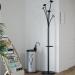 Alba Festival Coat Stand 350x350x1870mm Black PMFESTN ALB00865