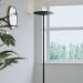 Alba Slim LED Floor Lamp Round Head 3000 Lumens 30W Black LEDSLIM N UK ALB00875