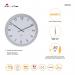 Alba Giant Wall Clock60cm ABS GlassGrey Metal HORGIANT ALB01037