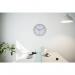 Alba Giant Wall Clock60cm ABS GlassGrey Metal HORGIANT ALB01037