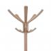 Alba Cafe Coat Stand 550x550x1760mm Light Wood ALB01243 ALB01243