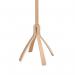 Alba Cafe Coat Stand 550x550x1760mm Light Wood ALB01243 ALB01243