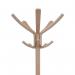 Alba Cafe Coat Stand 550x550x1760mm Light Wood ALB01243 ALB01243