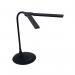 Alba Nomad Two Head Desk Lamp Black LEDTWIN N ALB01578