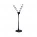 Alba Nomad Two Head Desk Lamp Black LEDTWIN N UK ALB01578