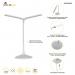 Alba Nomad Two Head Desk Lamp White LEDTWIN BC UK ALB01591