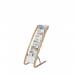 Alba 6 Compartment Floor Standing Literature Display A4 DDEXPO6WBC ALB01694