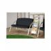 Alba 6 Compartment Floor Standing Literature Display A4 DDEXPO6WBC ALB01694
