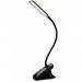 Alba LED Wireless Desk Lamp with Desk Top Clamp Black LEDCLIP N ALB01773