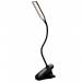 Alba LED Wireless Desk Lamp with Desk Top Clamp Black LEDCLIP N ALB01773