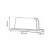 Alba Vertical Computer Stand AluminiumWalnut ODSTAND W ALB01819