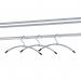 Alba Coat Hanger 255x430x45mm Metal (Pack of 6) PMCINMET ALB11476