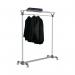 Alba Garment Coat Rack with Brakes Metal 1530x540x1715mm PMGROUP3 ALB12404