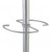 Alba Festival High Capacity Coat Stand with Umbrella Holder 350x350x1870mm Silver/White PMFESTY2BC ALB14293